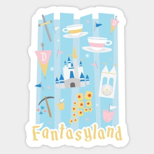 Fantasyland Sticker